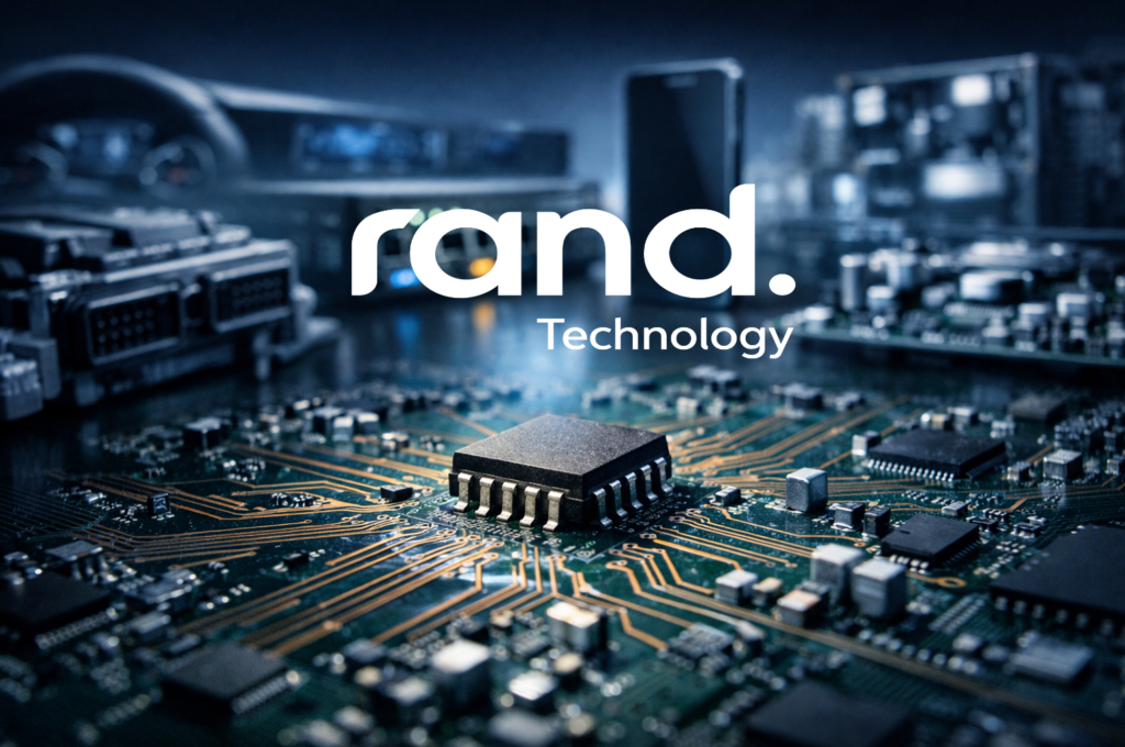 NOR flash memory chip on a circuit board illustrating the critical embedded storage used in automotive systems, smartphones, industrial electronics, and networking equipment.